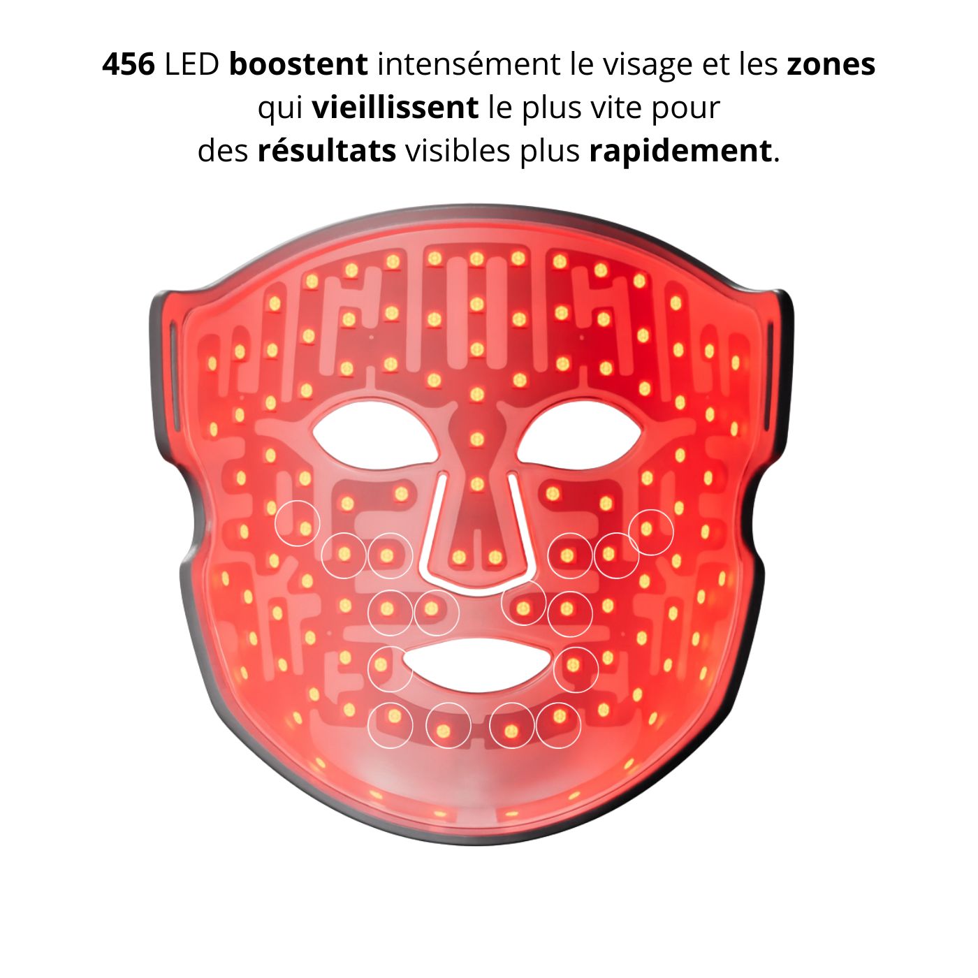 Masque LED Lumincare 600D