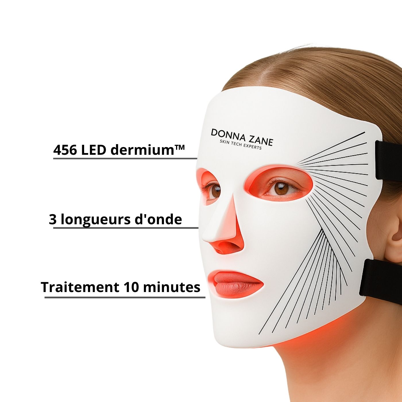 Masque LED Lumincare 600D